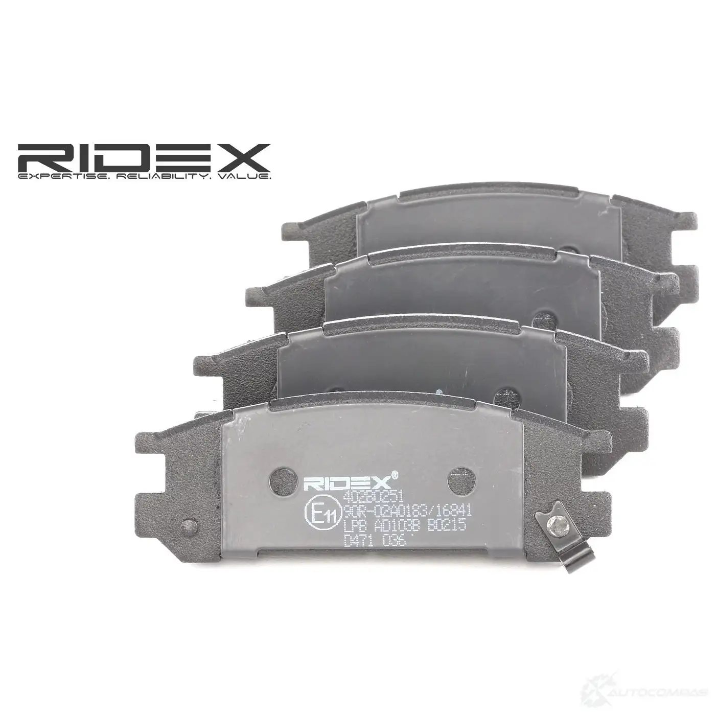Тормозные колодки, комплект RIDEX BNNT R 1437649969 402b0251 изображение 0