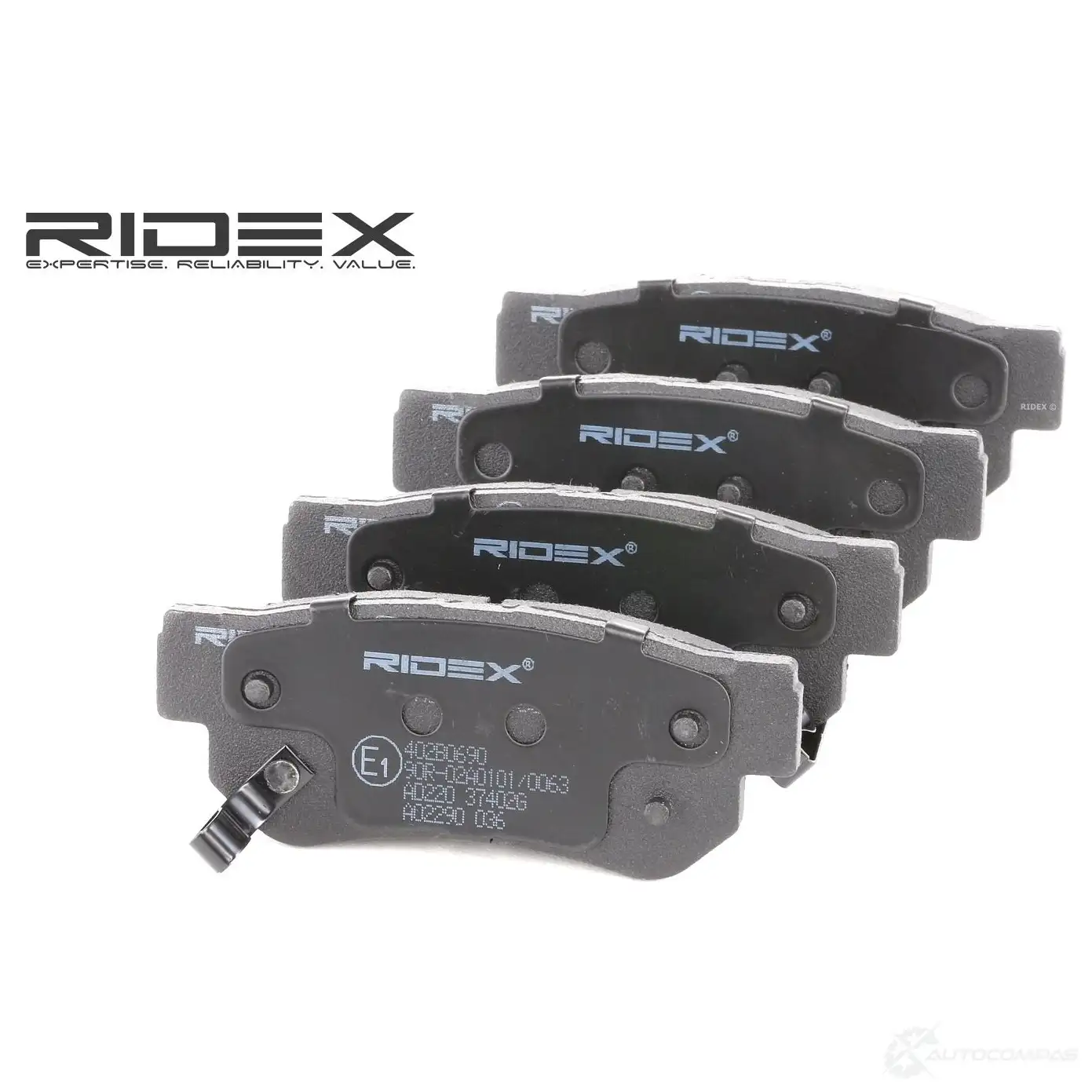 Тормозные колодки, комплект RIDEX 8 HEFW 402b0690 1437648621 изображение 0