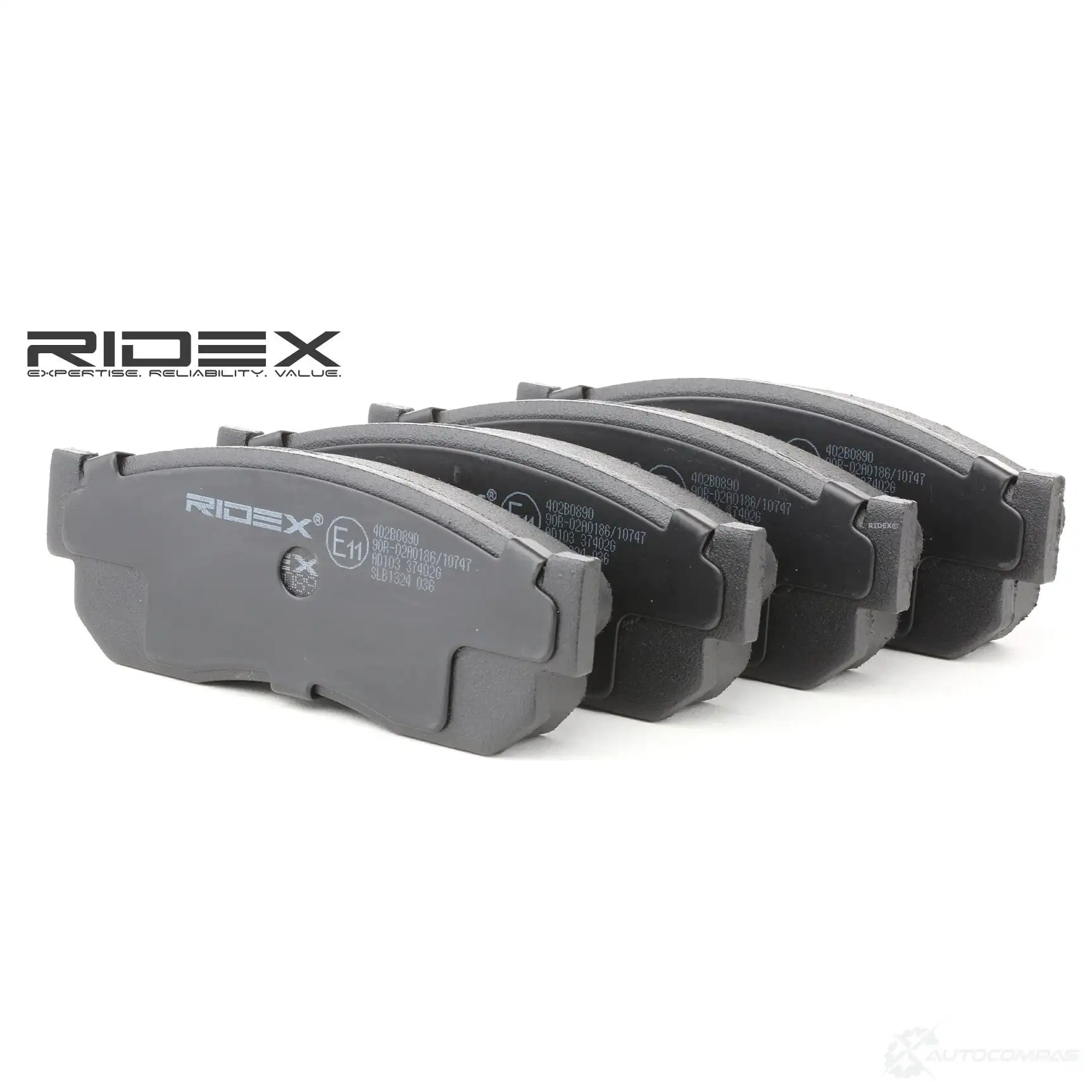 Тормозные колодки, комплект RIDEX WE UFZI 402b0890 1437652752 изображение 0