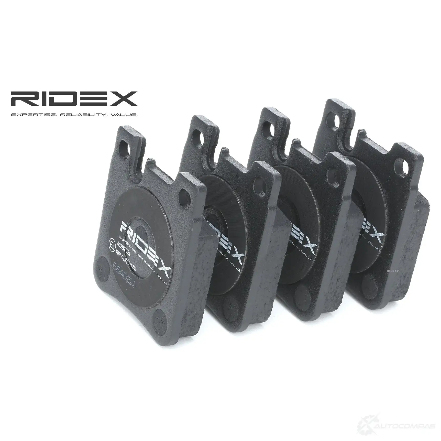Тормозные колодки, комплект RIDEX 1 8D04 1437649290 402b0121 - Изображение 1