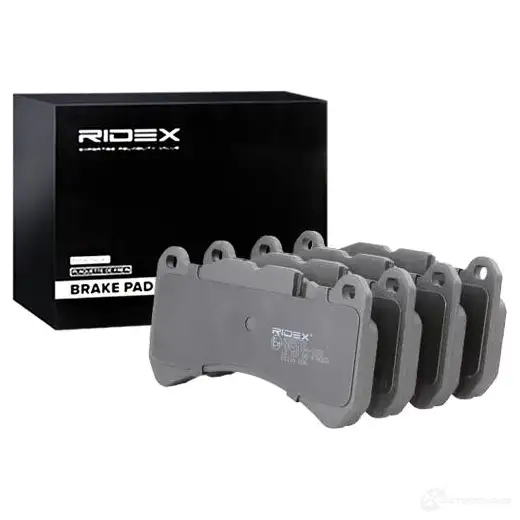 Тормозные колодки, комплект RIDEX 402b0773 1437659139 ND66S I изображение 1
