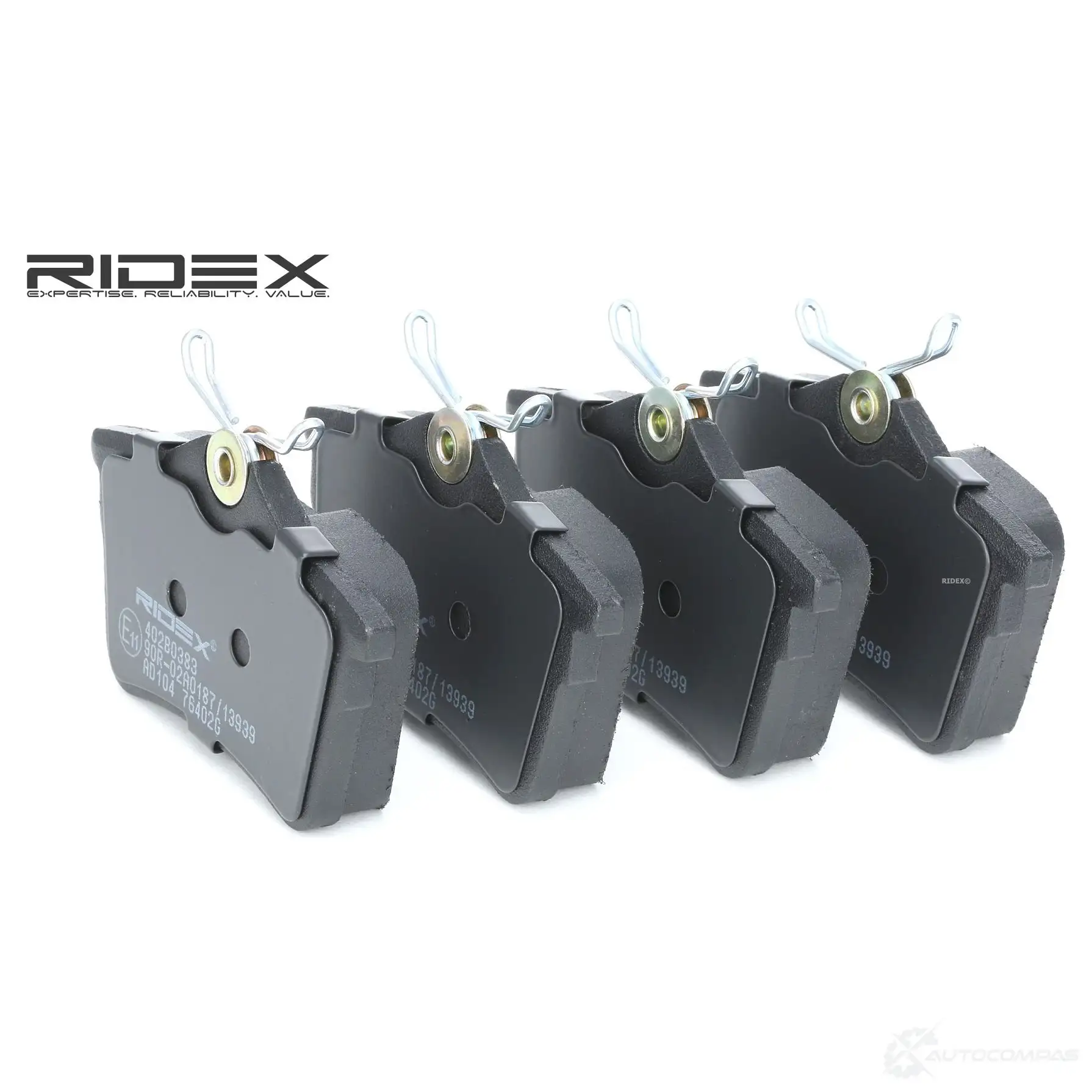 Тормозные колодки, комплект RIDEX 1437657564 HN0B SGF 402b0383 - Изображение 1