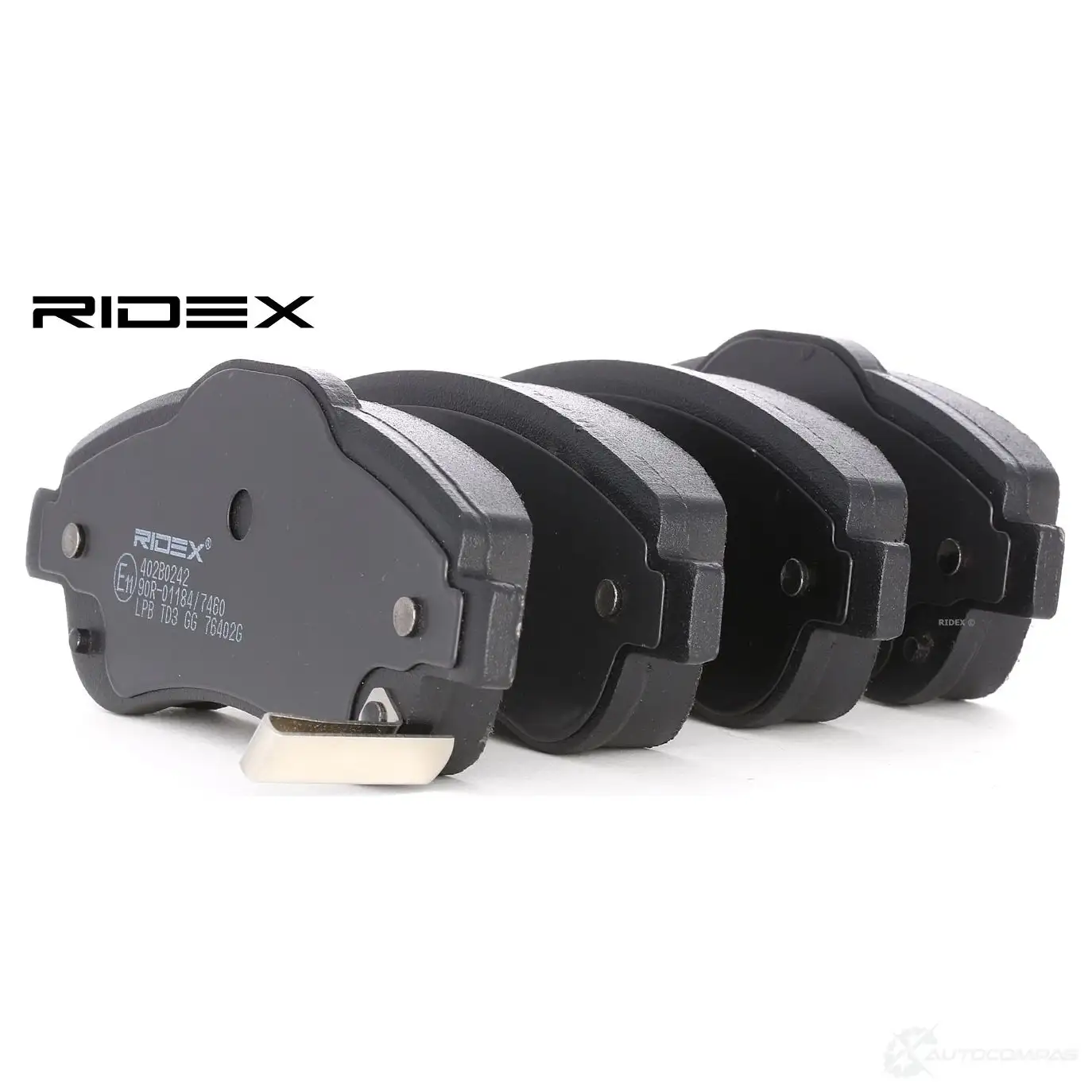 Тормозные колодки, комплект RIDEX MD EKKUT 402b0242 1437658189 - Изображение 1
