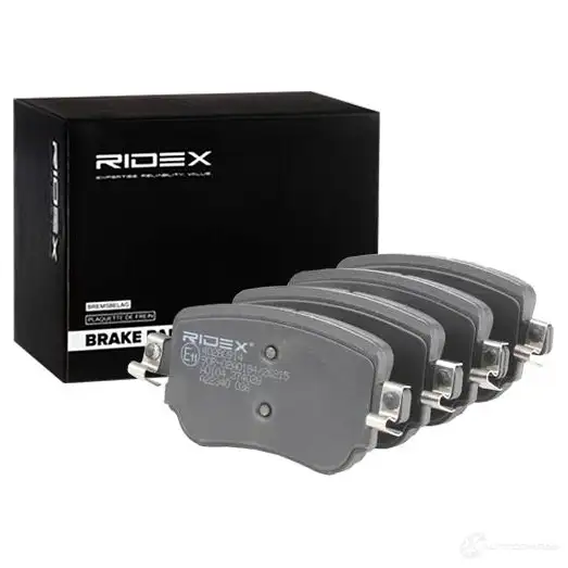 Тормозные колодки, комплект RIDEX JTK U5N 1437659406 402b0914 изображение 1