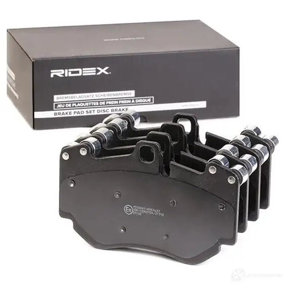 Тормозные колодки, комплект RIDEX 1437659147 AWWD 9 402b1031 изображение 0