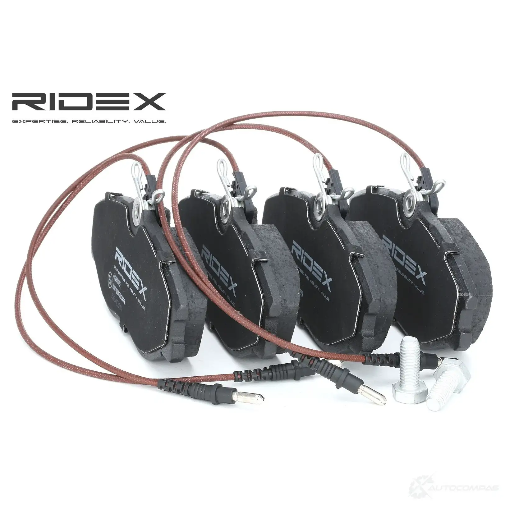 Тормозные колодки, комплект RIDEX 4 F3O55V 1437659540 402b0115 - Изображение 1