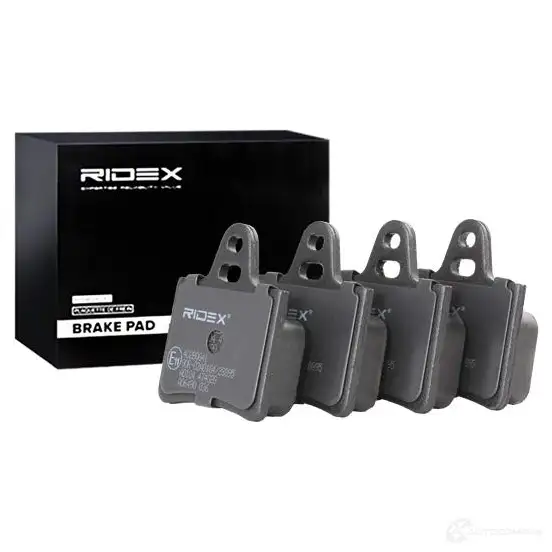Тормозные колодки, комплект RIDEX 402b0641 1437658933 2 7B8NH изображение 1