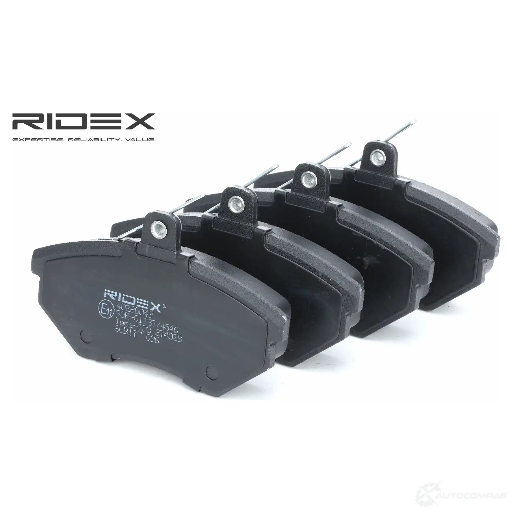 Тормозные колодки, комплект RIDEX 1437659053 402b0043 YERQ 7 изображение 0