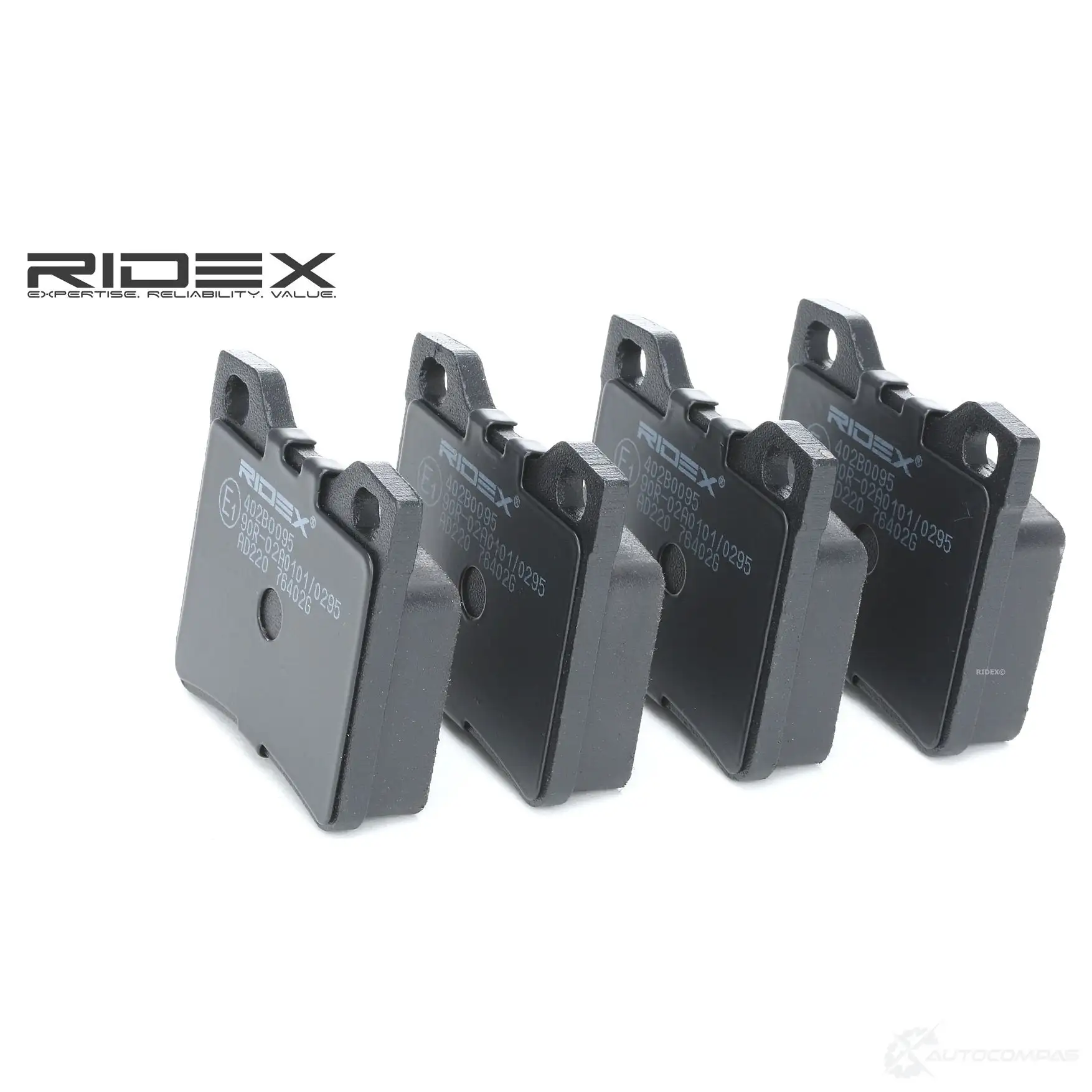 Тормозные колодки, комплект RIDEX 402b0095 QTLC 4 1437659224 изображение 0