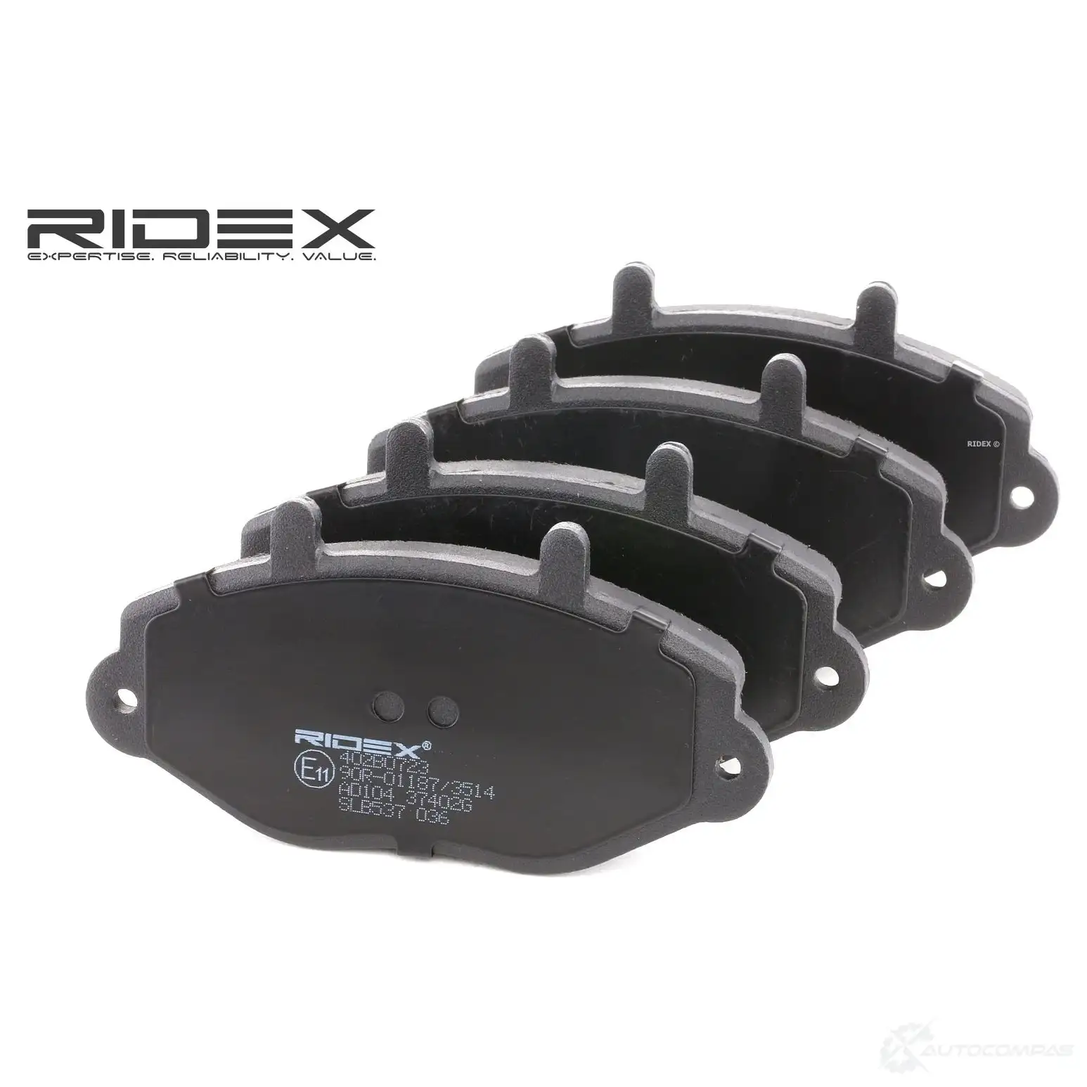 Тормозные колодки, комплект RIDEX 402b0723 S WRDUM8 1437660035 - Изображение 1