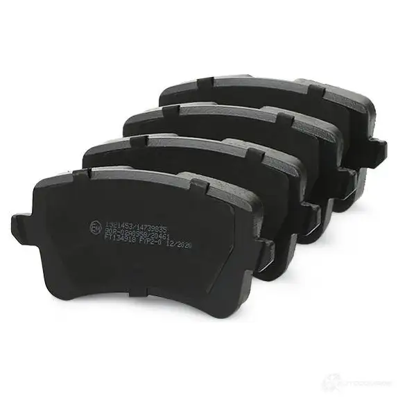 Тормозные колодки, комплект RIDEX 1437657641 402b1332 WBPUQ 3V изображение 2