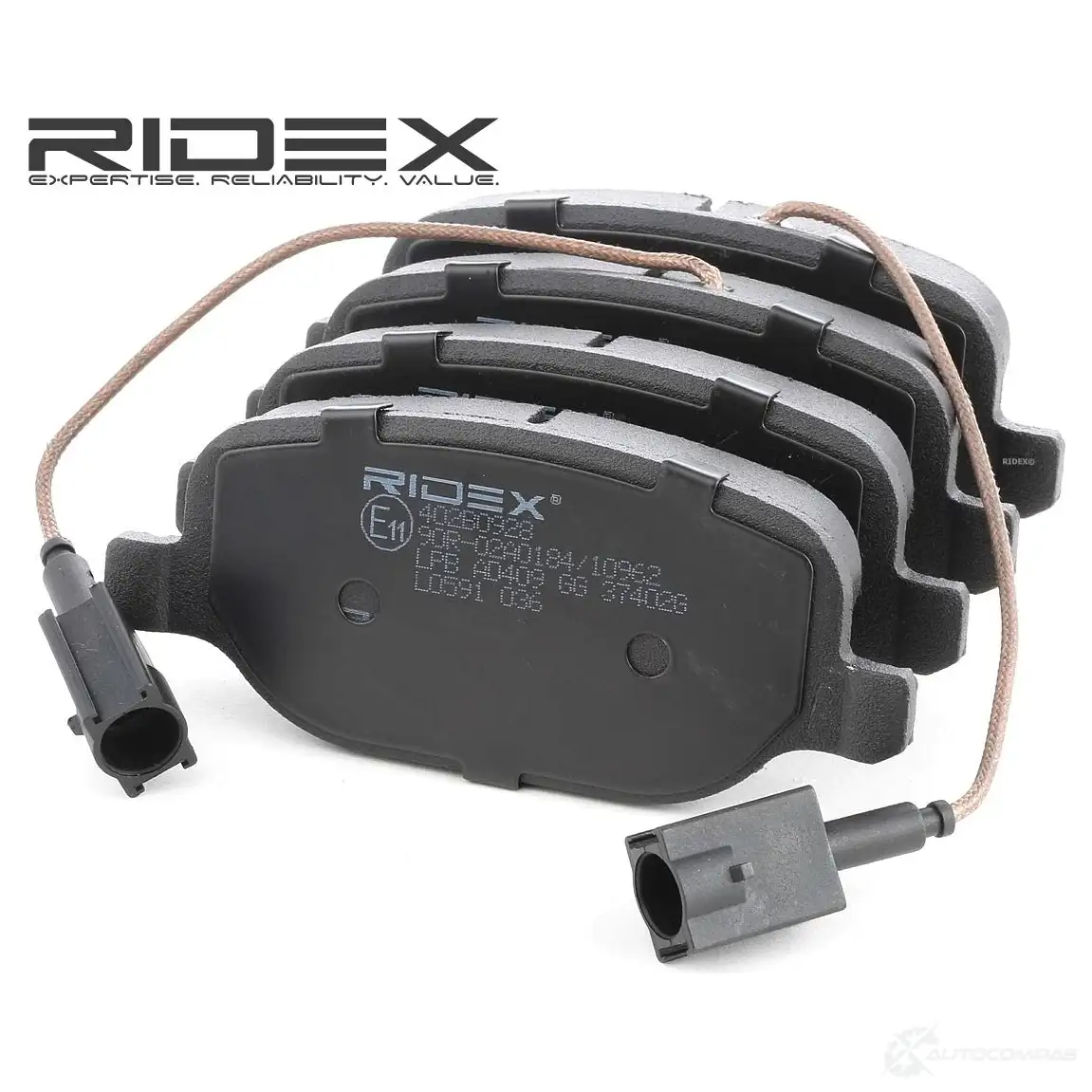 Тормозные колодки, комплект RIDEX WQ 20GZ6 1437658486 402b0928 - Изображение 1
