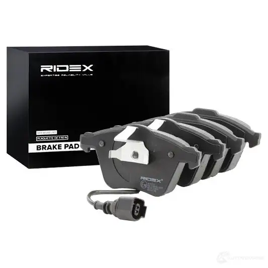 Тормозные колодки, комплект RIDEX 1437660505 Q99 GT 402b0529 изображение 1