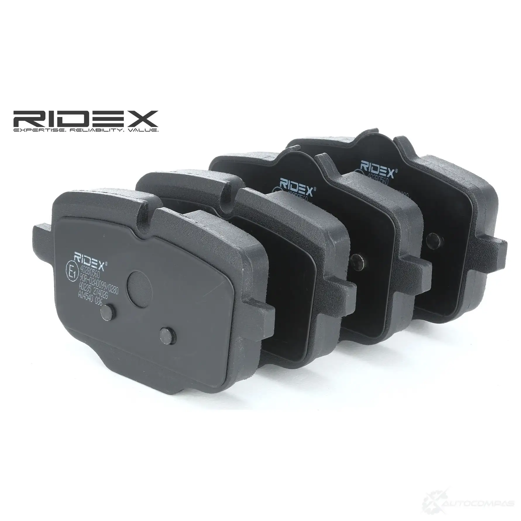 Тормозные колодки, комплект RIDEX 1437659602 402b0560 E7 GQ3ZF изображение 0