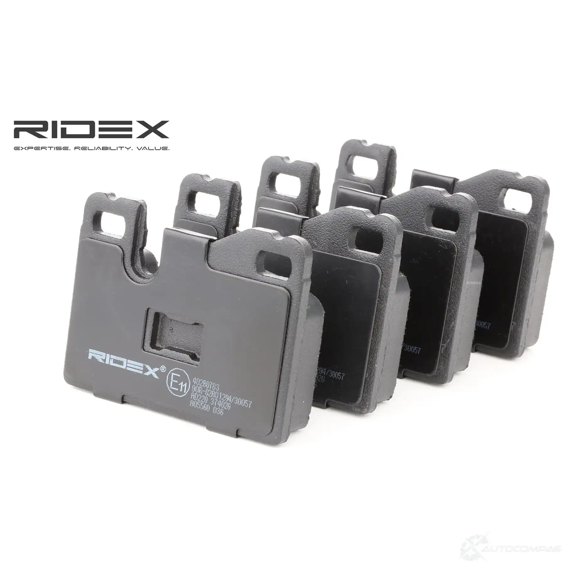 Тормозные колодки, комплект RIDEX 1437651557 402b0783 O TMNEMK - Изображение 1