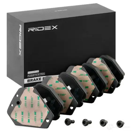 Тормозные колодки, комплект RIDEX 1437659155 DCON K 402b1255 изображение 1