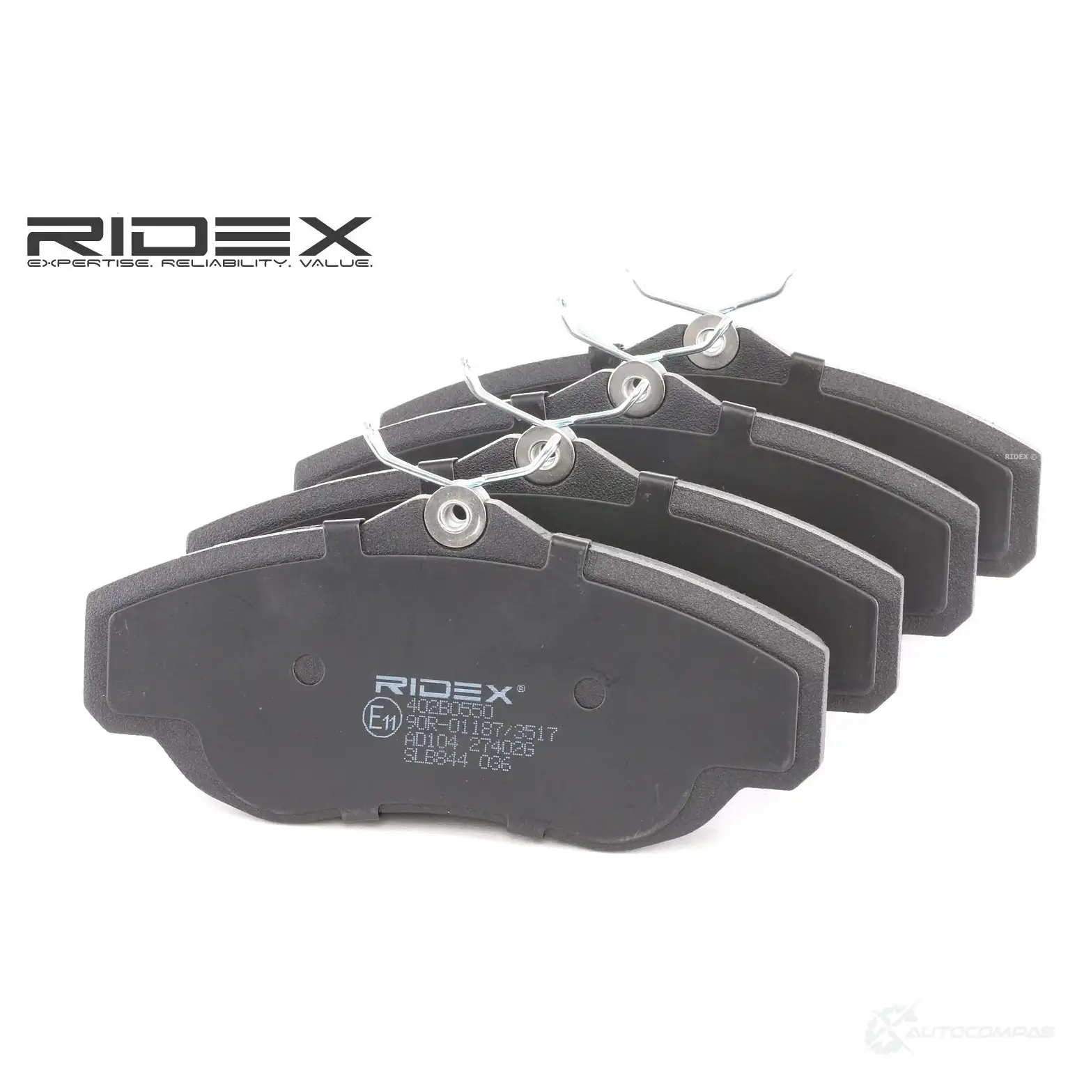 Тормозные колодки, комплект RIDEX 1437659178 402b0550 83 I5L изображение 0