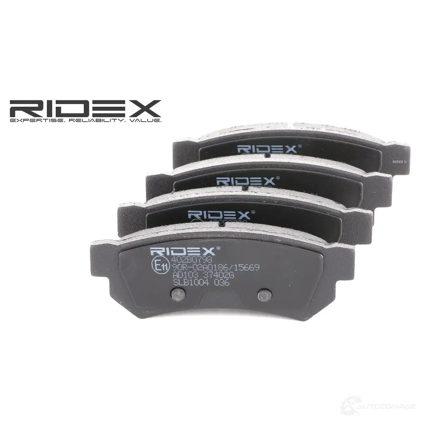 Тормозные колодки, комплект RIDEX 1437649165 7SZ OWC 402b0798 - Изображение 1
