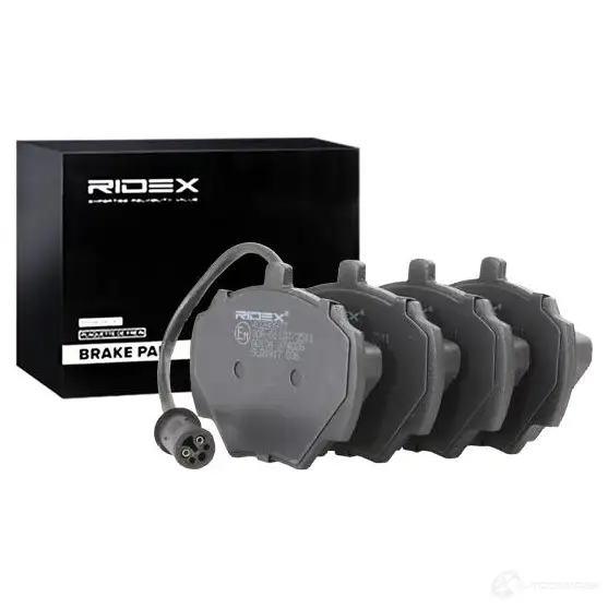 Тормозные колодки, комплект RIDEX 1437657651 402b0977 4K X4KX изображение 1