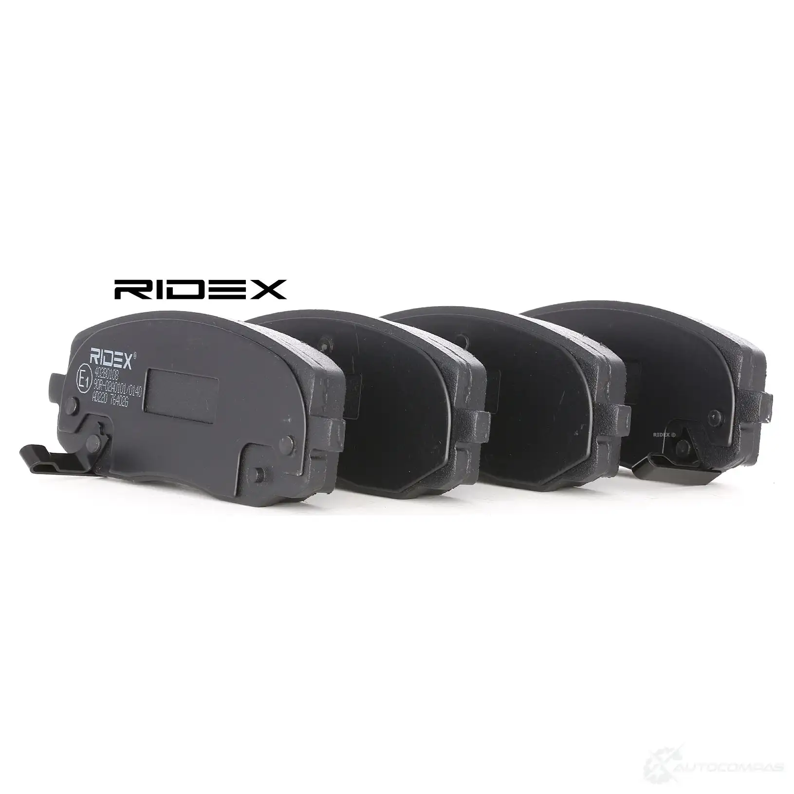 Тормозные колодки, комплект RIDEX 1437652328 402b0108 Q4A YF - Изображение 1