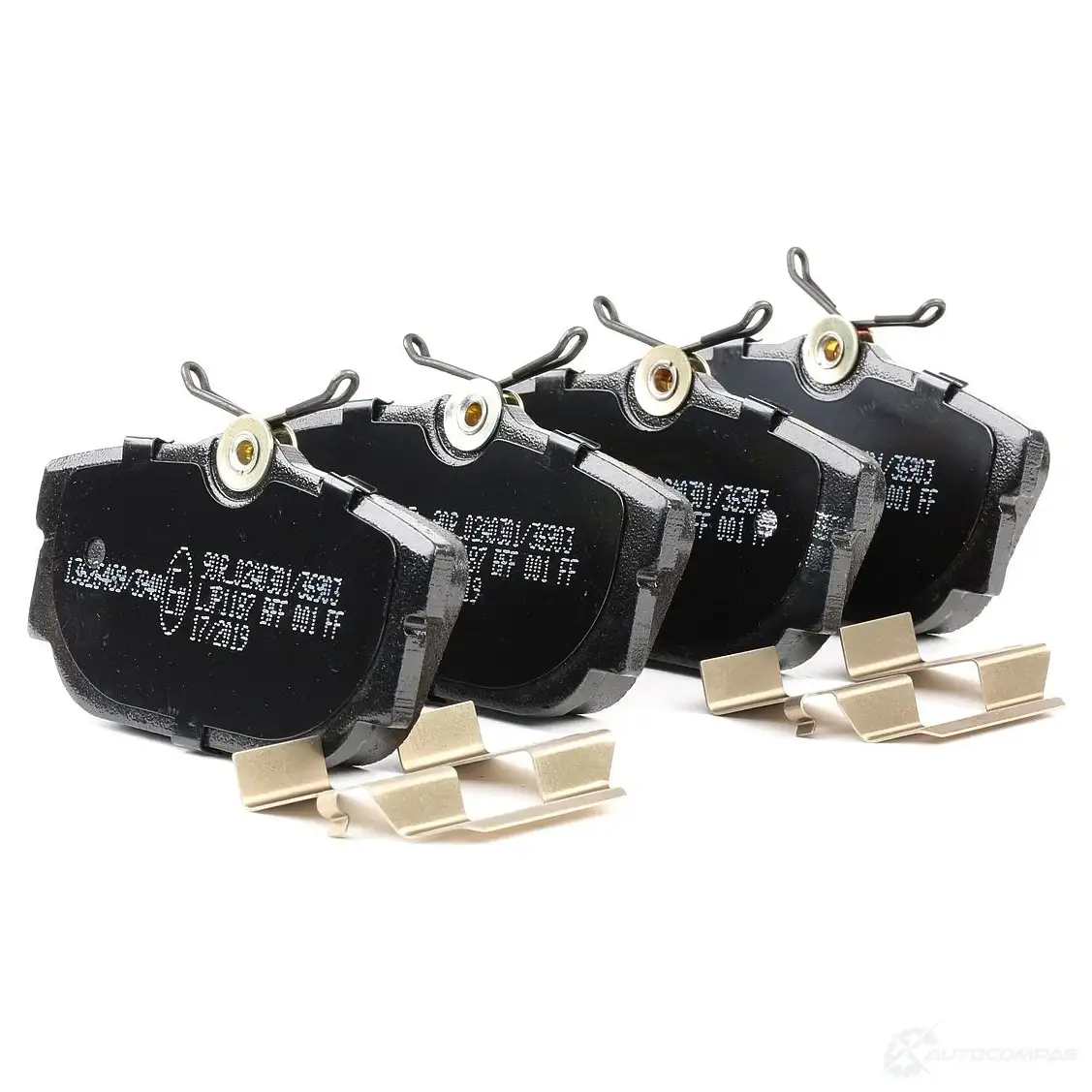 Тормозные колодки, комплект RIDEX 1437658464 04DZ B 402b1313 - Изображение 1