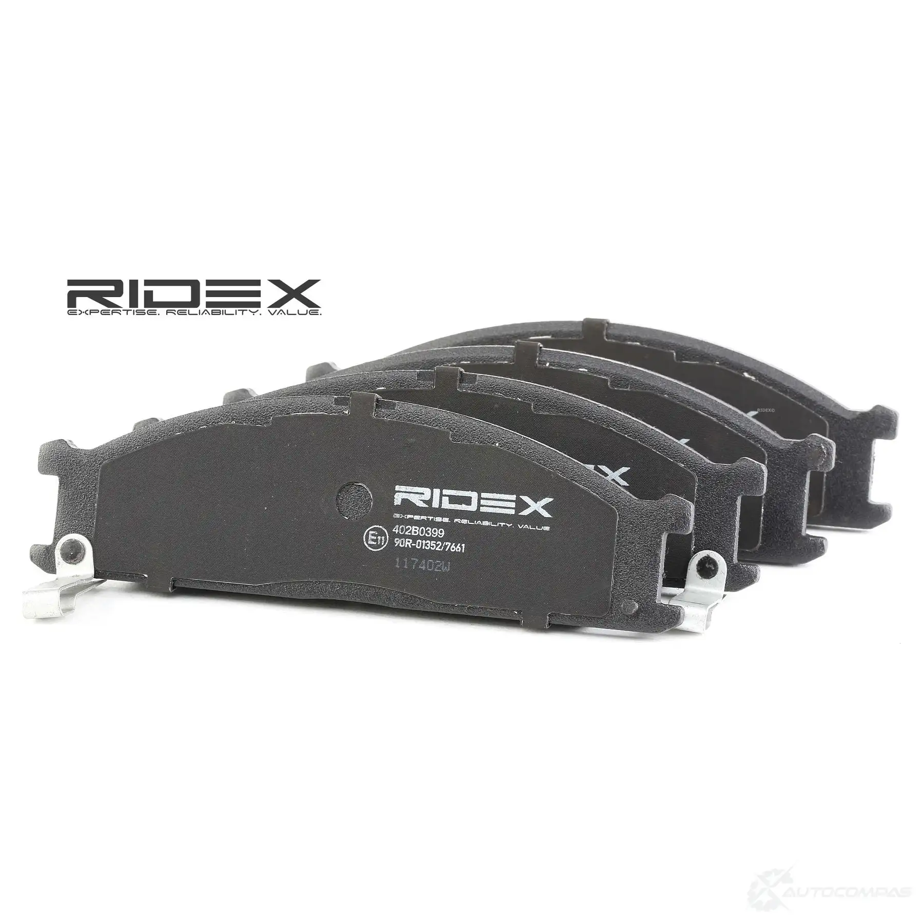 Тормозные колодки, комплект RIDEX 7AKN H 1437659205 402b0399 изображение 0