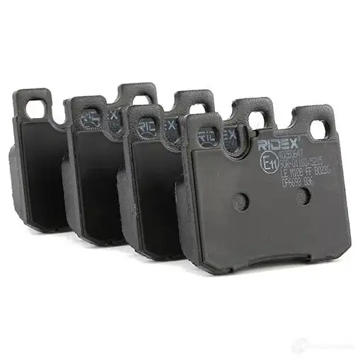 Тормозные колодки, комплект RIDEX UJTQ XX8 402b0647 1437648626 изображение 2