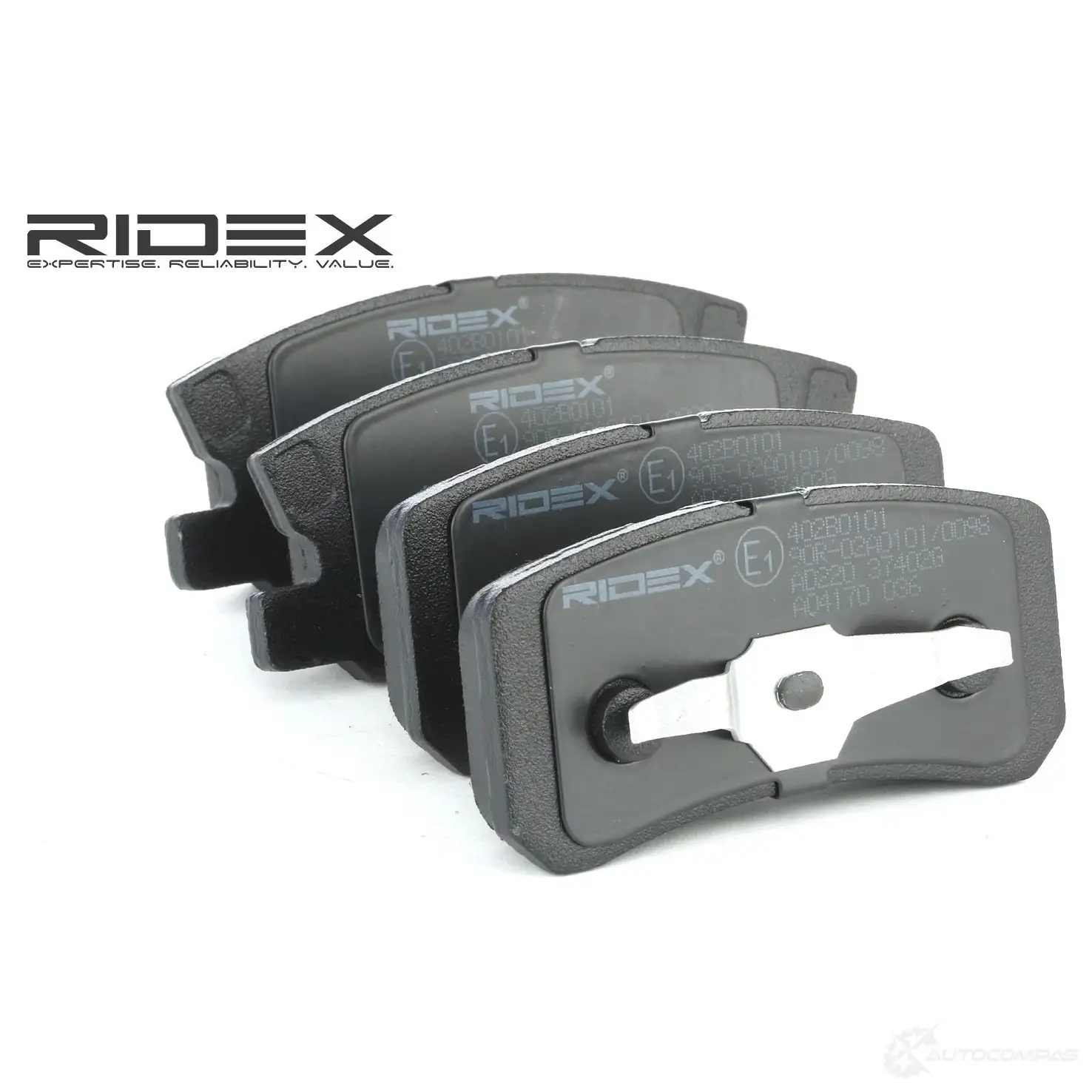 Тормозные колодки, комплект RIDEX H7LTZ V 1437651351 402b0101 изображение 0