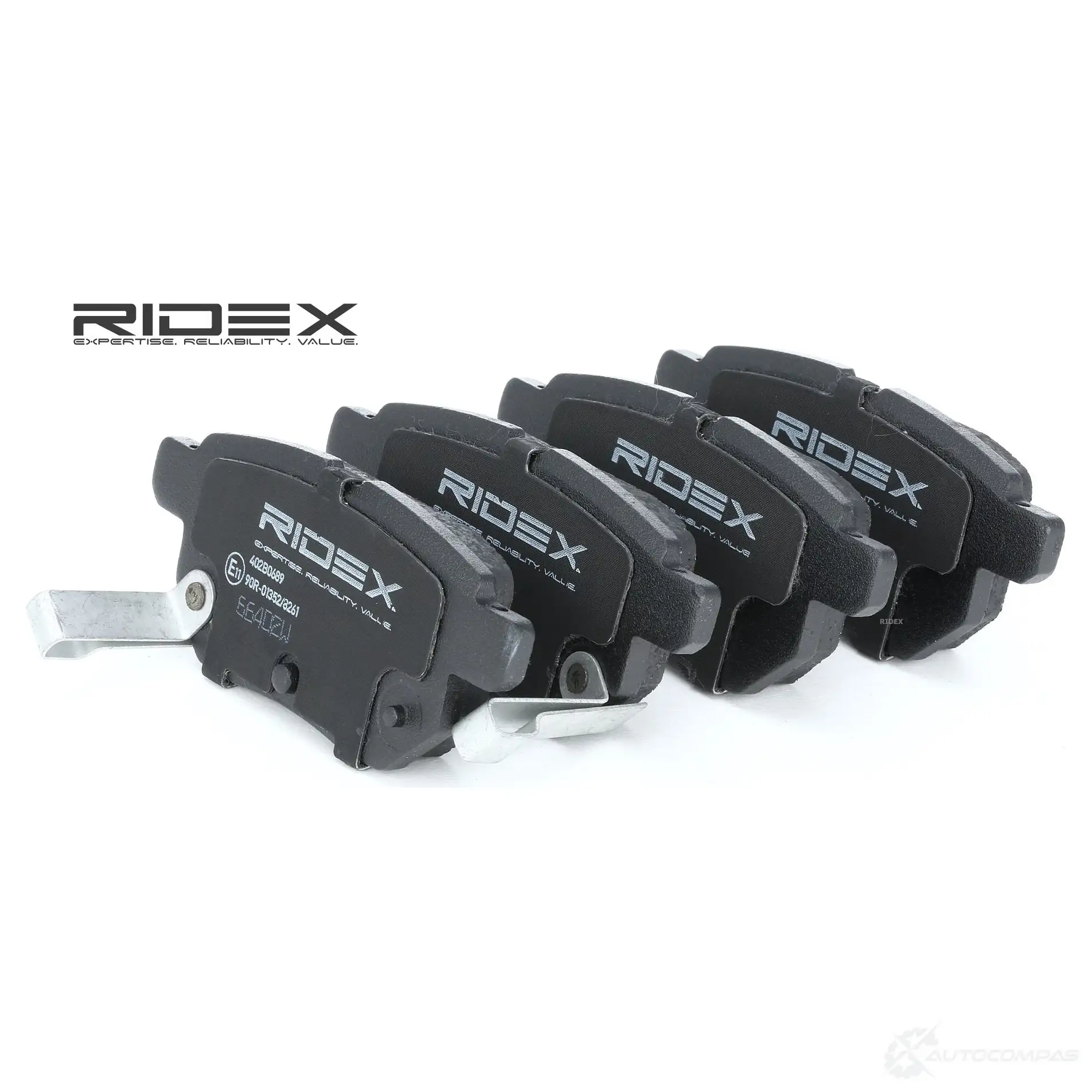 Тормозные колодки, комплект RIDEX 402b0689 1437650194 SZ12 XR4 изображение 0