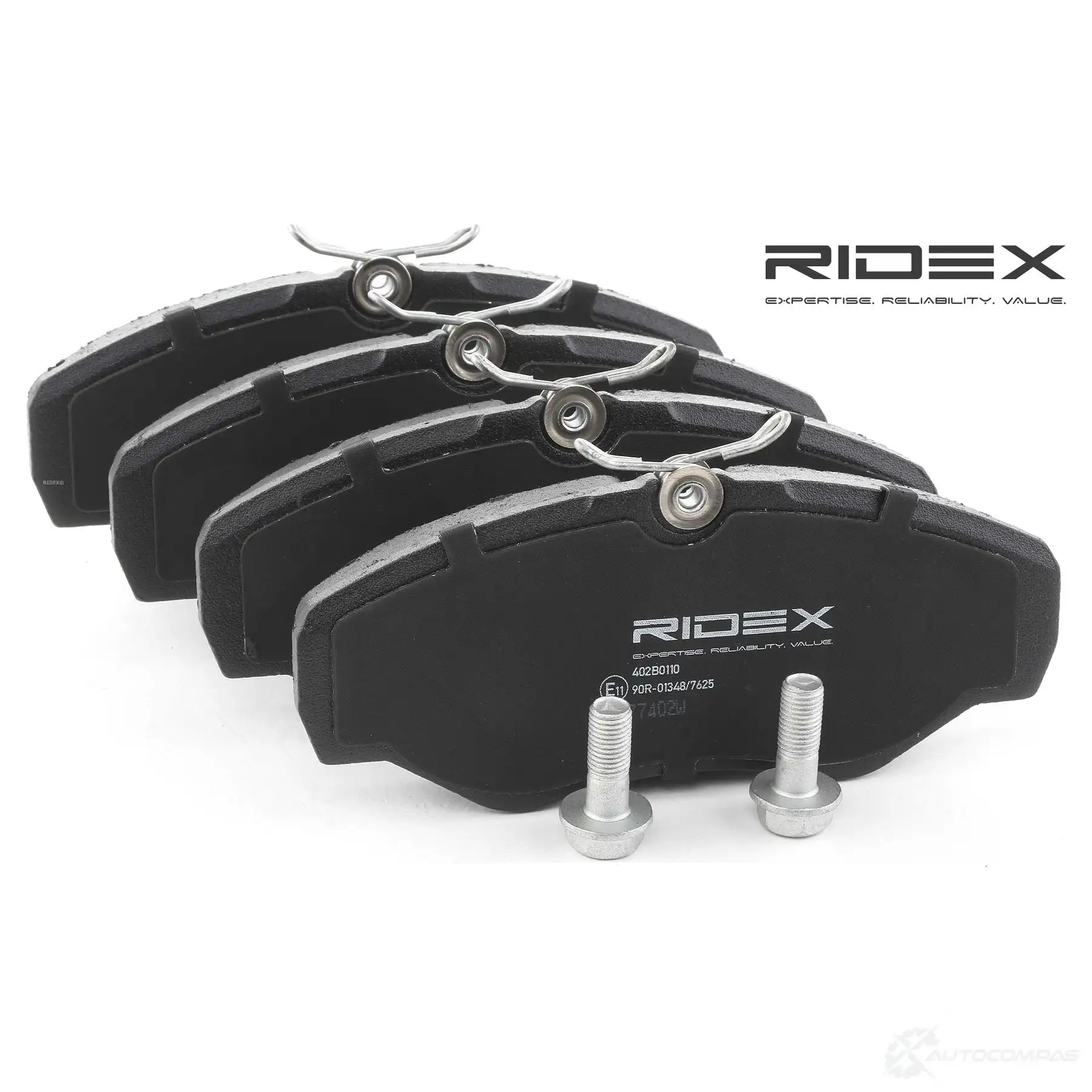 Тормозные колодки, комплект RIDEX 1437659774 KC7PZ T 402b0110 - Изображение 1