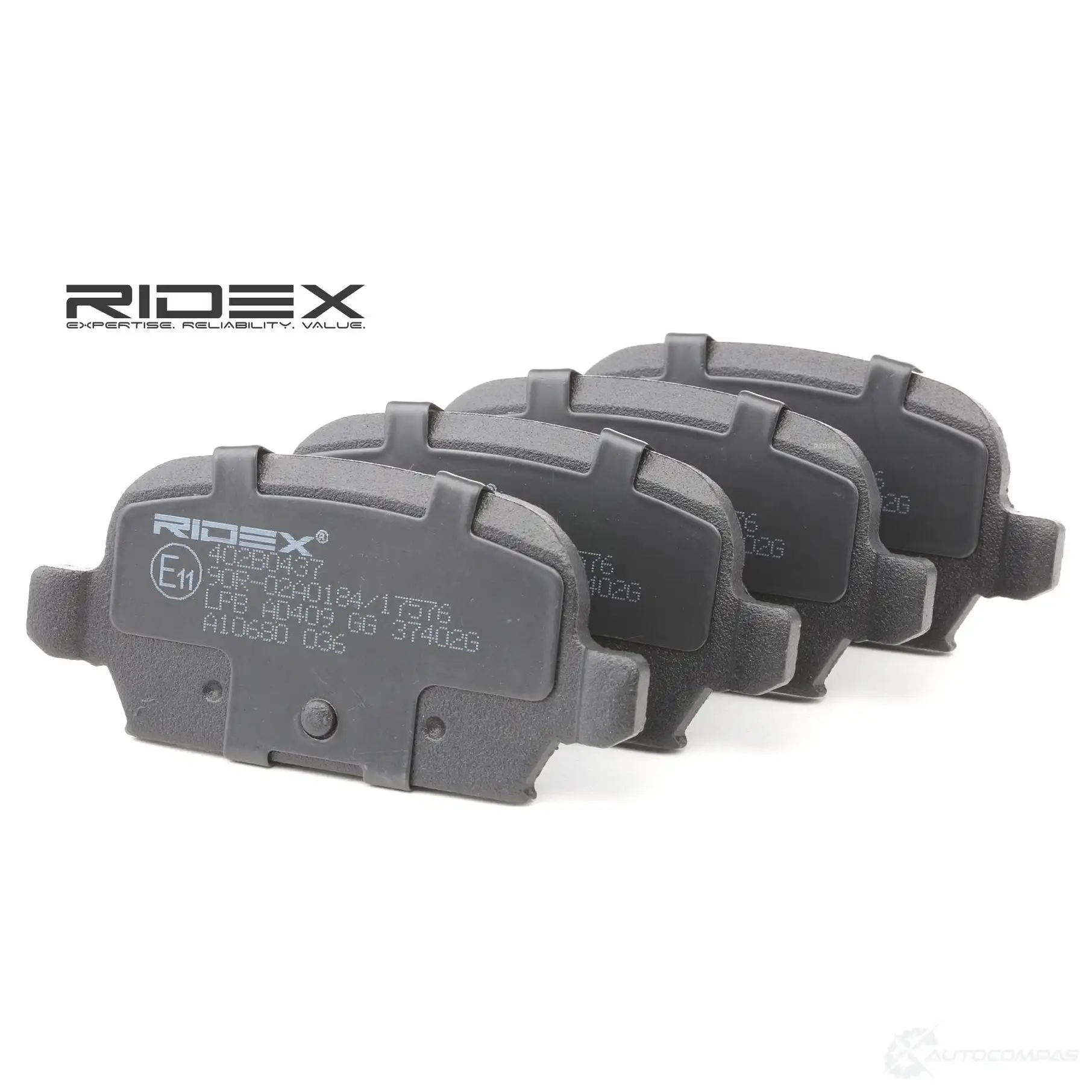 Тормозные колодки, комплект RIDEX Y343H TK 1437649284 402b0437 изображение 0