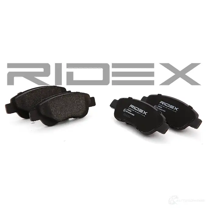 Тормозные колодки, комплект RIDEX 1437652780 402b0085 PM EH2UG изображение 3