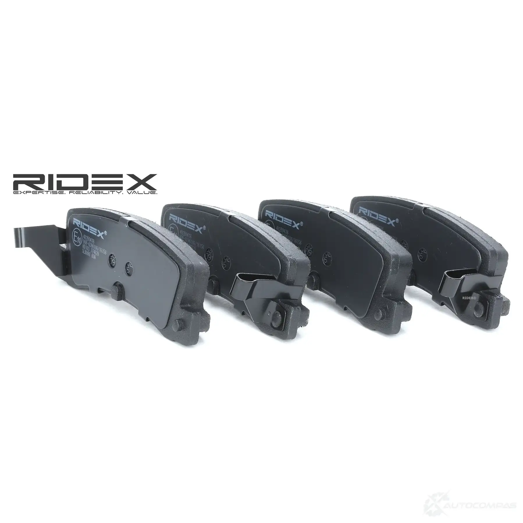 Тормозные колодки, комплект RIDEX 2 BQGJB 1437651362 402b0416 изображение 0