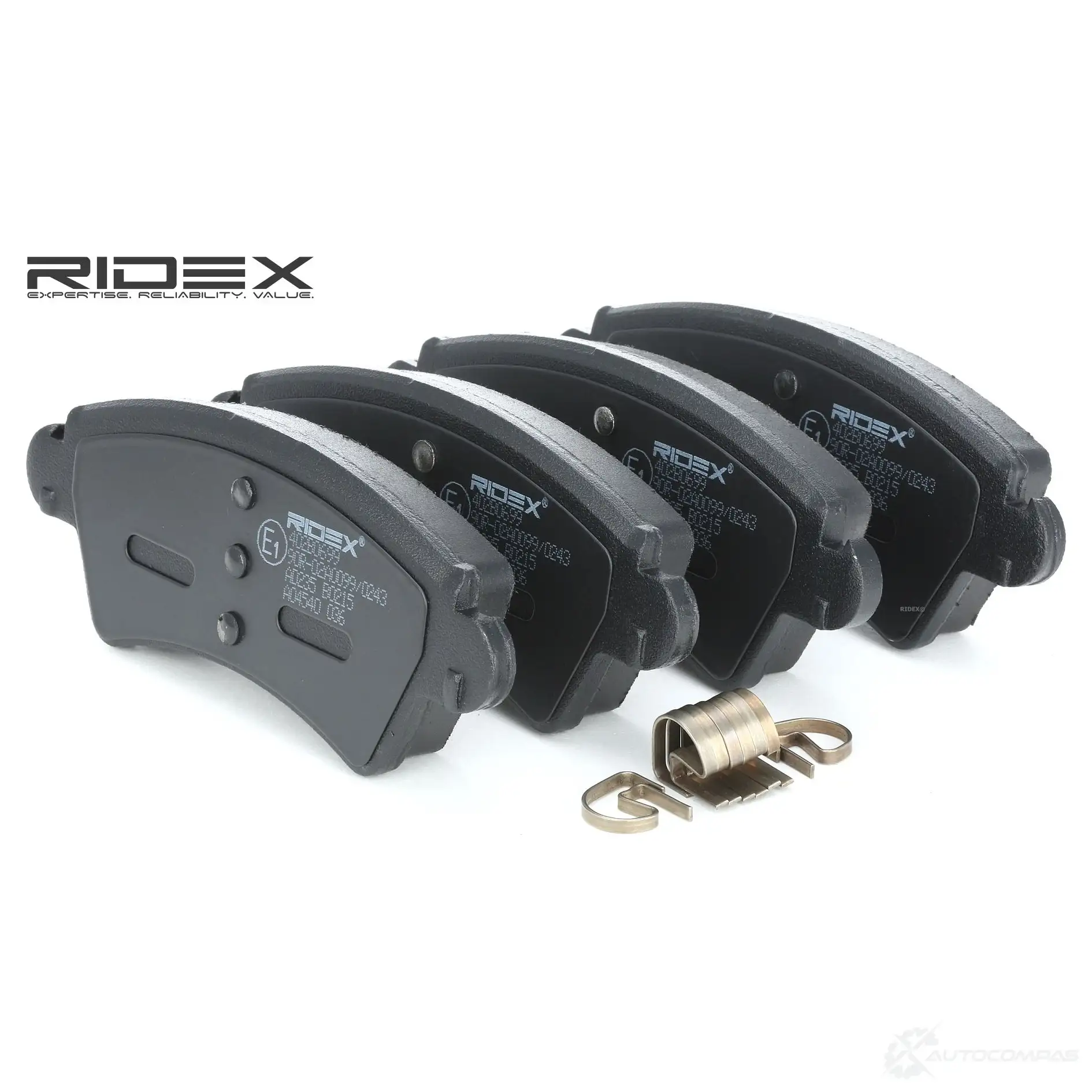 Тормозные колодки, комплект RIDEX U2TD D3P 1437659816 402b0699 изображение 0