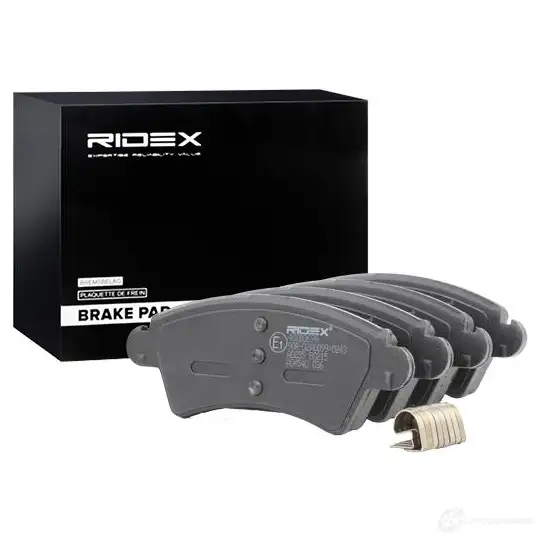 Тормозные колодки, комплект RIDEX U2TD D3P 1437659816 402b0699 изображение 1