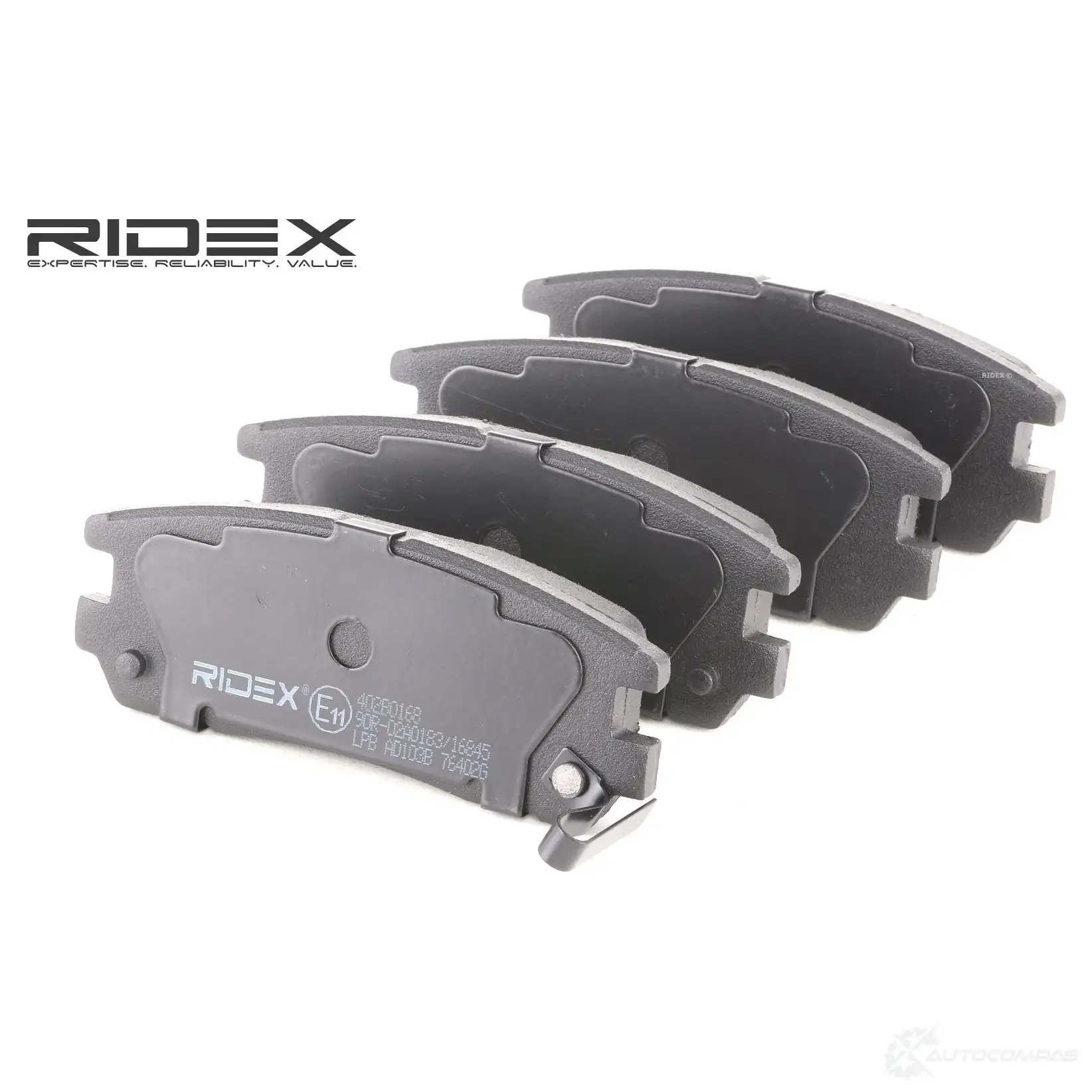 Тормозные колодки, комплект RIDEX 402b0168 I RC454 1437652768 изображение 0
