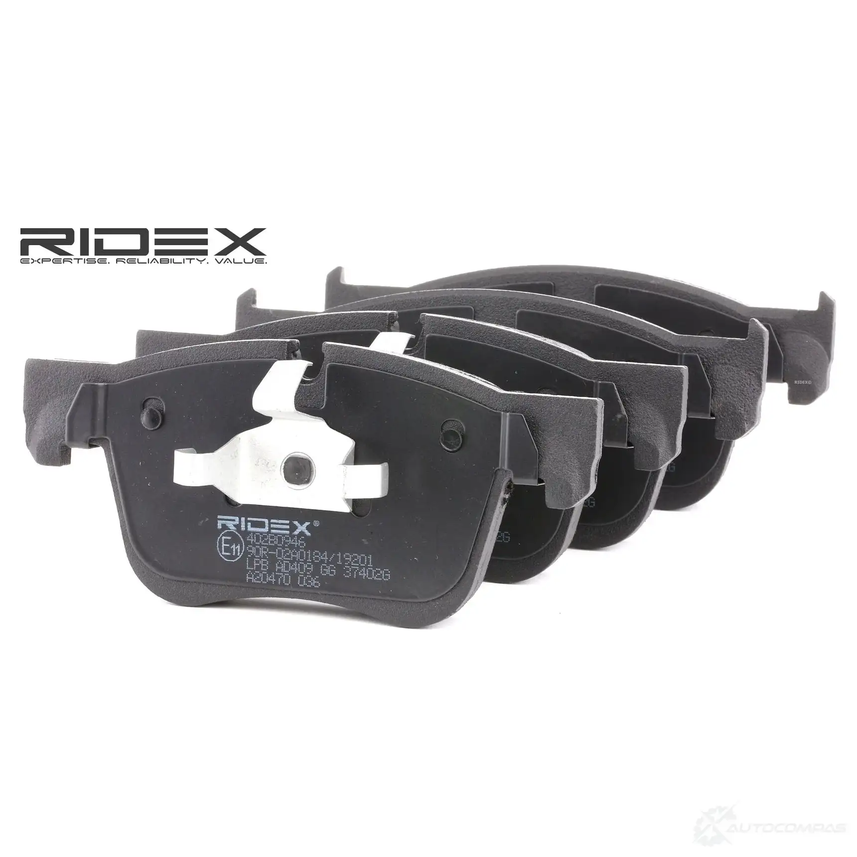 Тормозные колодки, комплект RIDEX 1437660661 402b0946 JNTZ 3 - Изображение 1