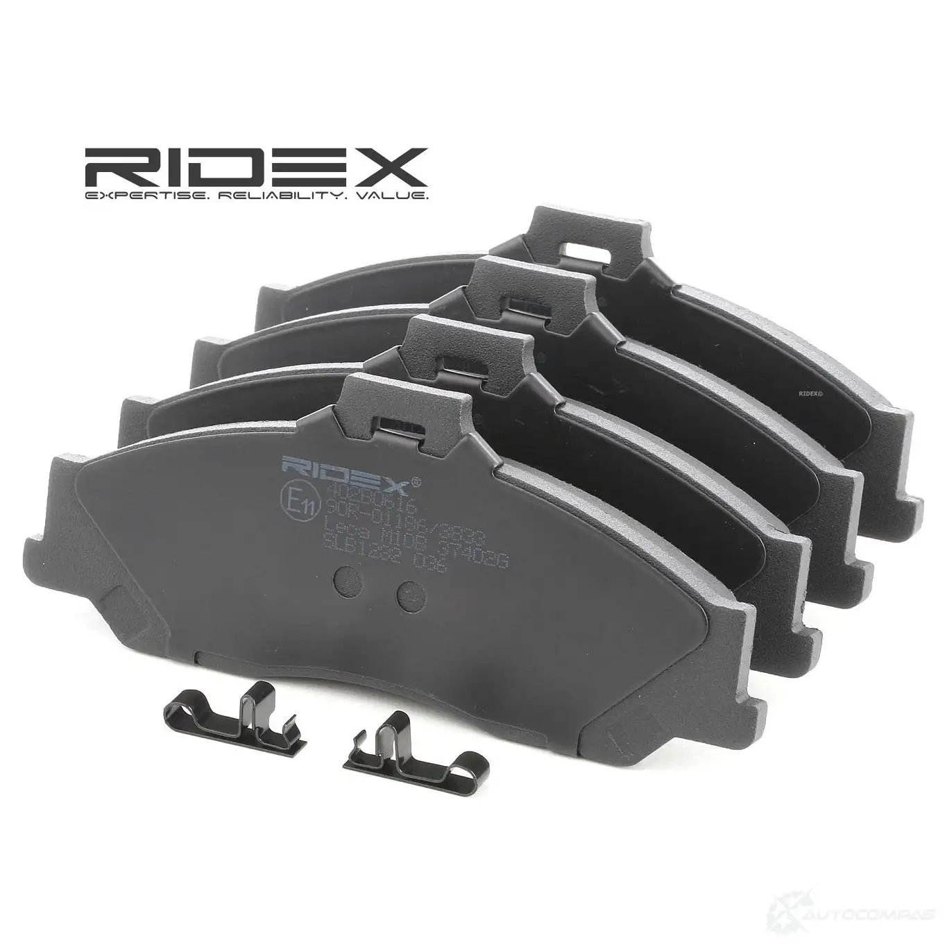 Тормозные колодки, комплект RIDEX 1437658192 J OE4ADT 402b0616 изображение 0