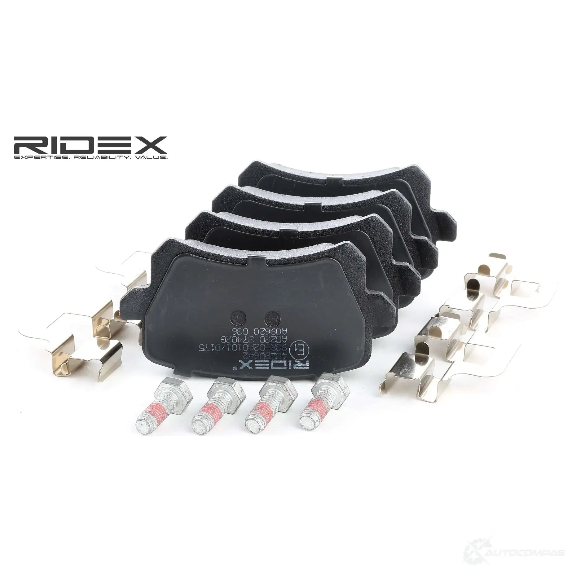 Тормозные колодки, комплект RIDEX AUG ZF 402b0642 1437658146 изображение 0