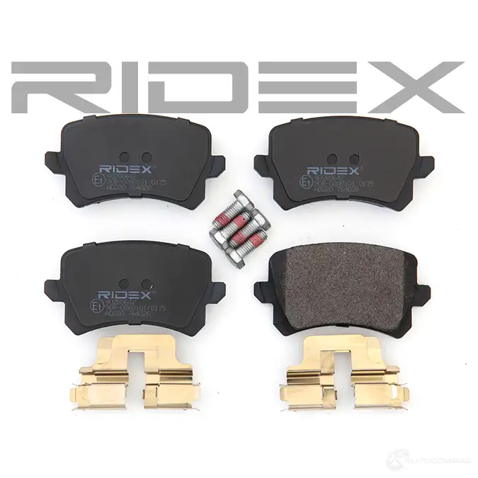 Тормозные колодки, комплект RIDEX AUG ZF 402b0642 1437658146 изображение 2