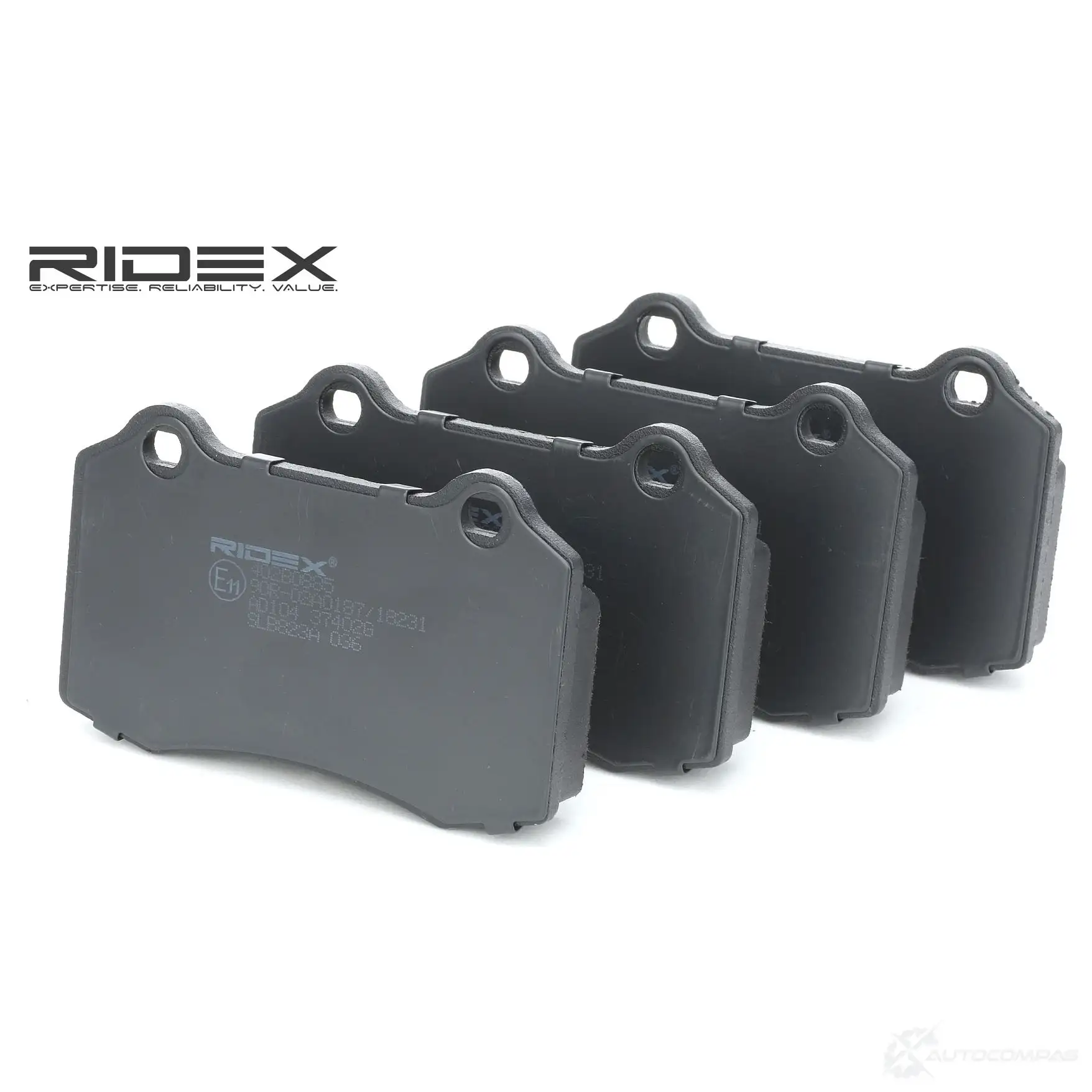 Тормозные колодки, комплект RIDEX 402b0885 1437659395 WLKCW E изображение 0