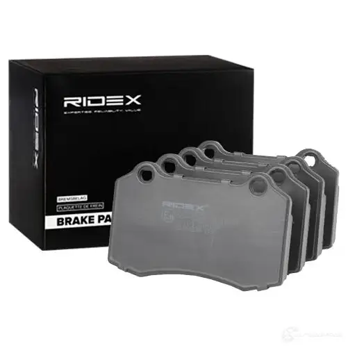 Тормозные колодки, комплект RIDEX 402b0885 1437659395 WLKCW E изображение 1