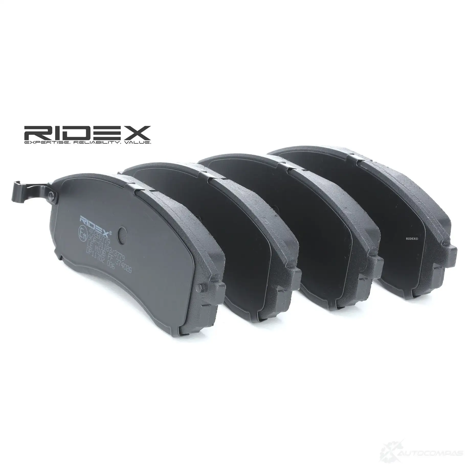 Тормозные колодки, комплект RIDEX 9XR1P Q 402b0779 1437659075 изображение 0