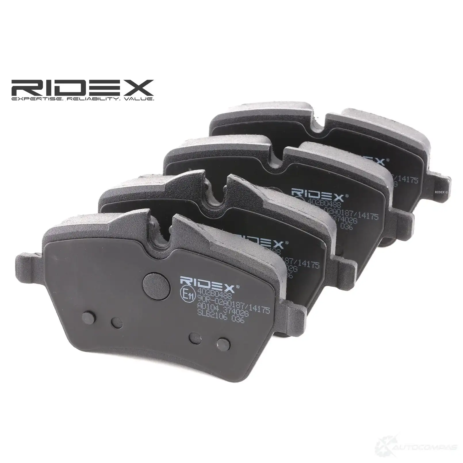 Тормозные колодки, комплект RIDEX 1437659607 402b0488 78BV X изображение 0