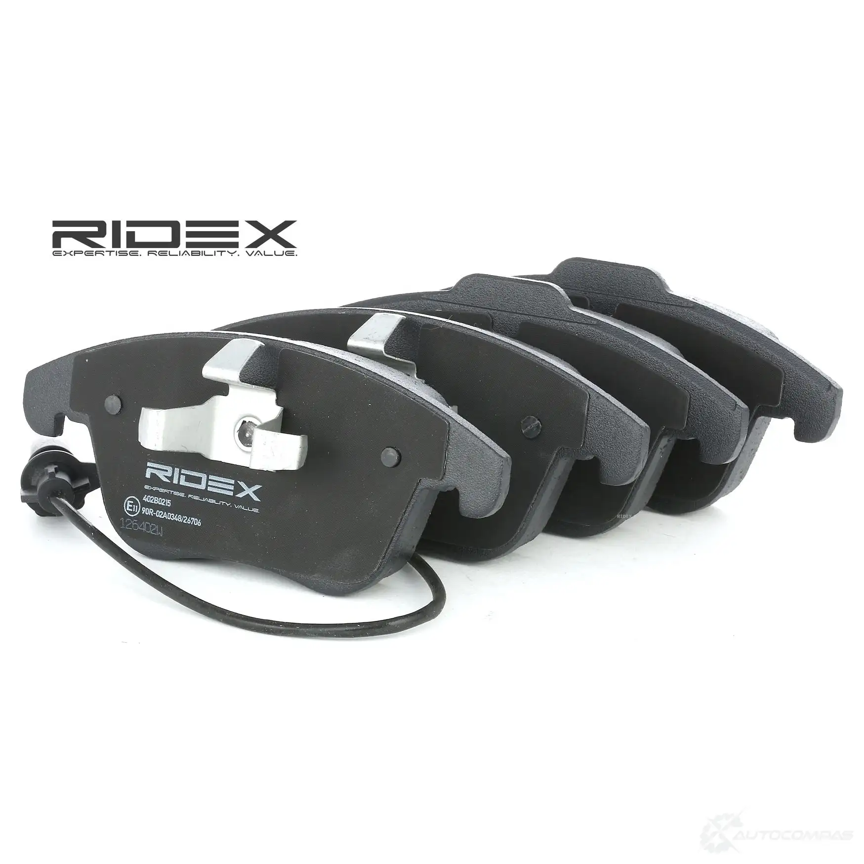 Тормозные колодки, комплект RIDEX 402b0215 TKFYK O 1437660061 - Изображение 1