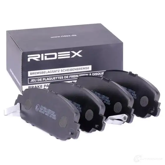 Тормозные колодки, комплект RIDEX 1437658485 DIODT9 C 402b1228 изображение 1