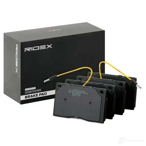 Тормозные колодки, комплект RIDEX K MLSDBG 1437659891 402b1001 изображение 1