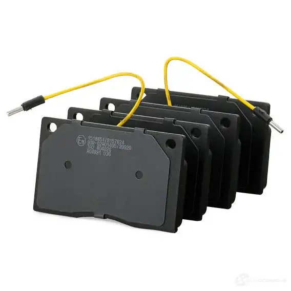 Тормозные колодки, комплект RIDEX K MLSDBG 1437659891 402b1001 изображение 2