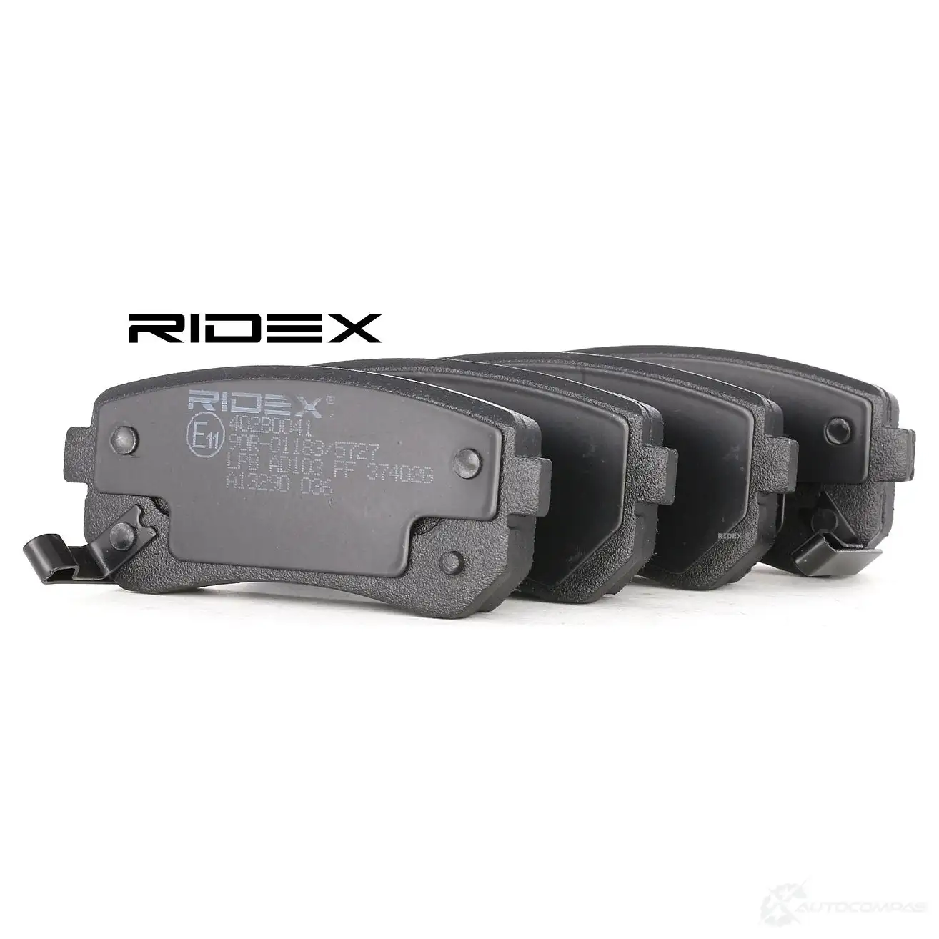 Тормозные колодки, комплект RIDEX 402b0041 V U66B2Z 1437648623 изображение 0