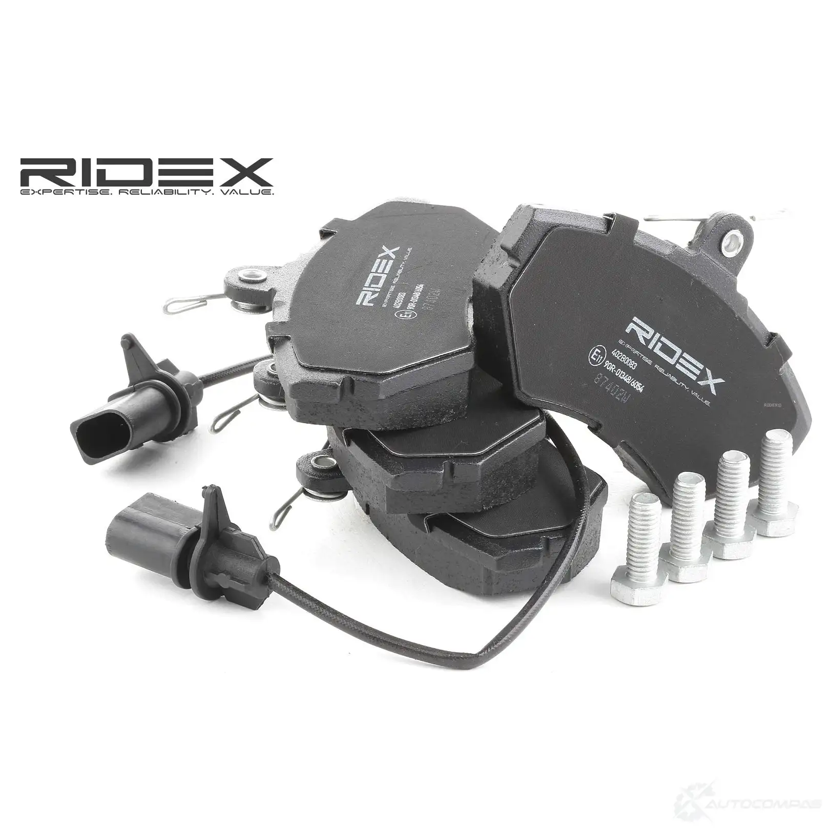 Тормозные колодки, комплект RIDEX 402b0083 8Z KIJ 1437659801 изображение 0